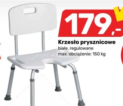 Krzesło prysznicowe promocja w Bricomarche