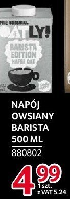 Napój owsiany Oatly Barista 500ml promocja w Selgros