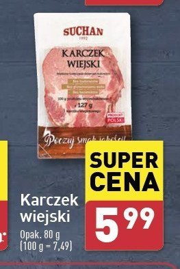 Karczek wiejski SUCHAN promocja