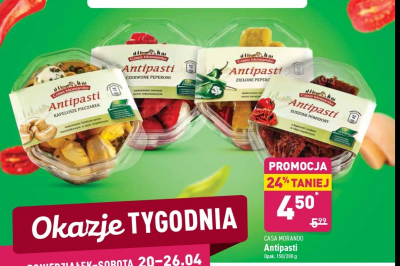 Antipasti czerwone peperoni Casa morando promocja