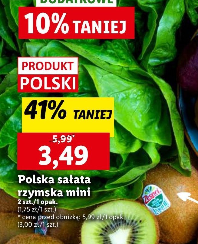 Sałata rzymska mini promocja