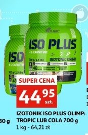 Koncentrat w proszku cola Olimp labs iso plus promocja
