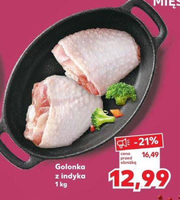 Golonka z indyka promocja w Kaufland