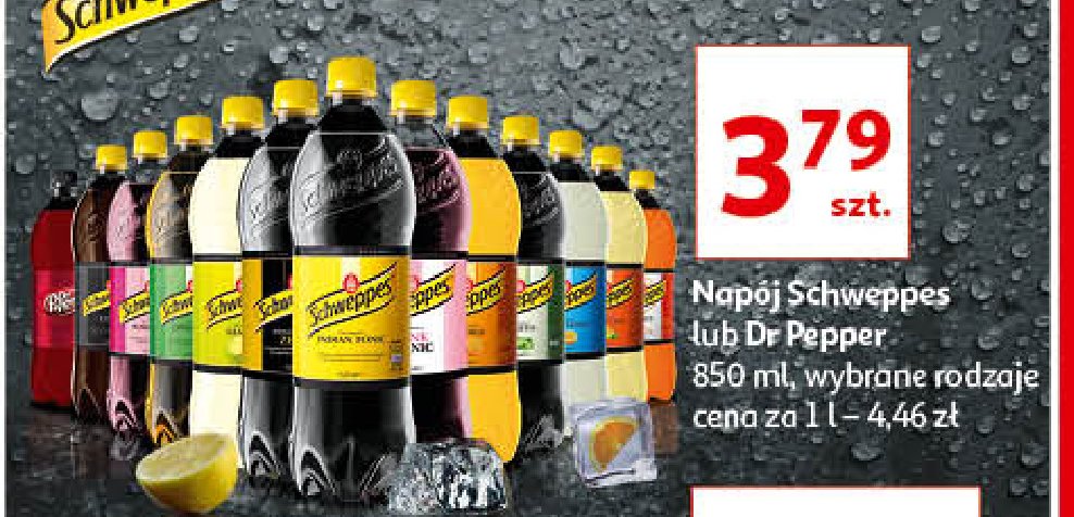 Nap贸j cola Schweppes promocja
