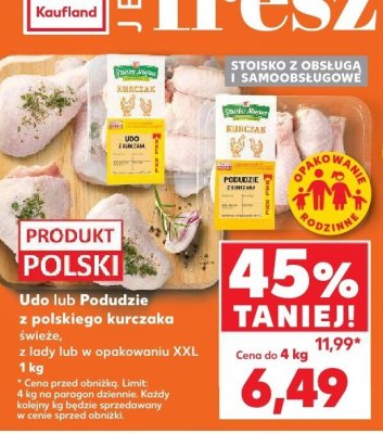 Udo z polskiego kurczaka świeże promocja w Kaufland