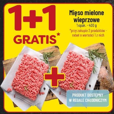 Mięso mielone wieprzowe promocja w POLOmarket
