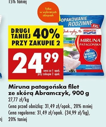 Miruna patago艅ska Abramczyk promocja