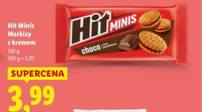 Minis Markizy z kremem promocja w Lidl
