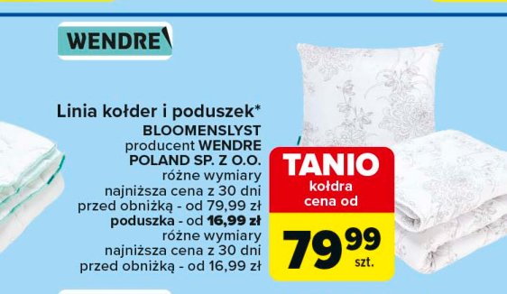 Kołdra bloomenslyst 140 x 200 cm Wendre promocja