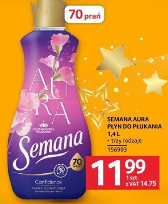 Płyn do płukania Semana Aura 1,4 L trzy rodzaje promocja w Selgros