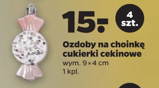 Cukierki cekinowe promocja