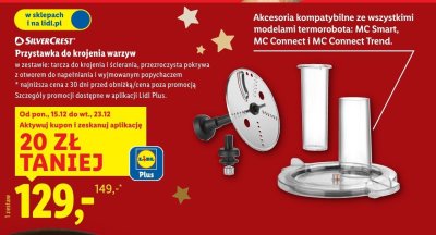 Przystawka SilverCrest do krojenia warzyw promocja w Lidl