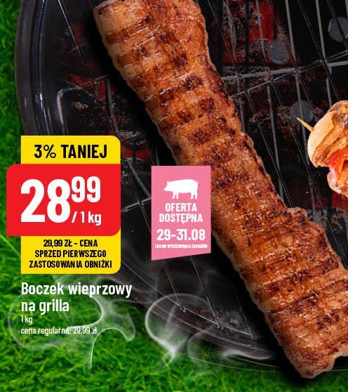 Boczek wieprzowy na grill Sokołów promocja