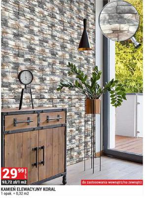 Kamień dekoracyjny elewacyjny Koral promocja w Merkury Market