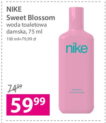 Woda toaletowa Nike sweet blossom Nike cosmetics promocje