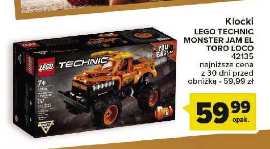 Klocki 42135 Lego technic promocja