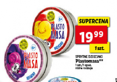 Plasto masa zmieniaj膮ca kolor Sprytne dzieciaki promocja