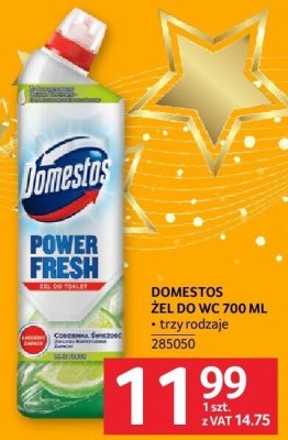 Żel do WC Domestos Power Fresh 700 ml promocja w Selgros