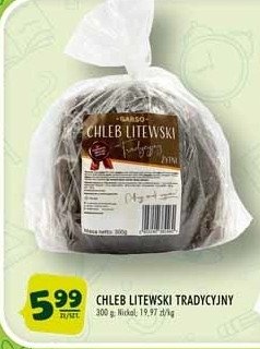 Chleb litewski GARSO promocje