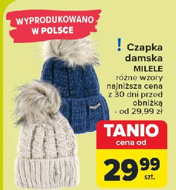 Czapka damska Milele promocja