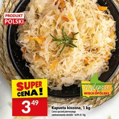 Kapusta kiszona, 1 kg promocja w Twój Market