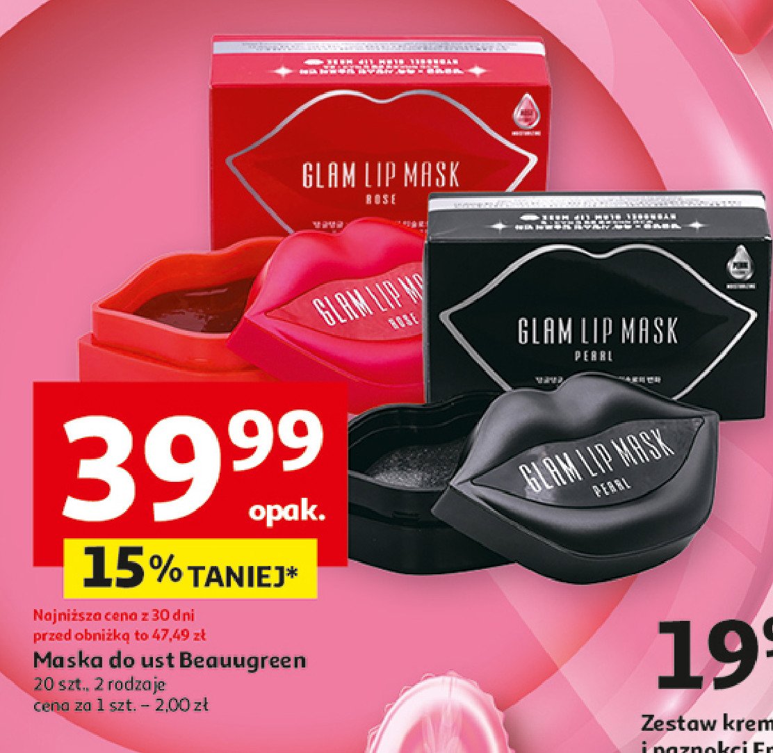 Maska do ust glam lip Skincare promocja