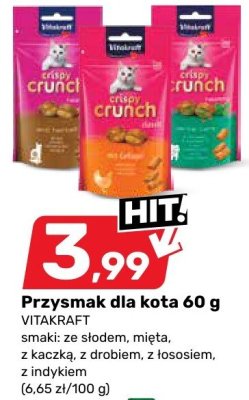 Przysmak dla kota VITAKRAFT 60 g promocja w Bricomarche