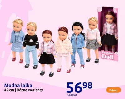 Lalka Modna lalka 45 cm Różne warianty promocja w Action