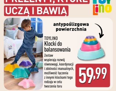 Klocki do balansowania  promocja w Aldi