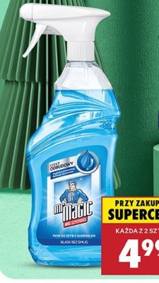 Płyn do szyb Mr Magic, 1 l różne rodzaje promocja w Biedronka