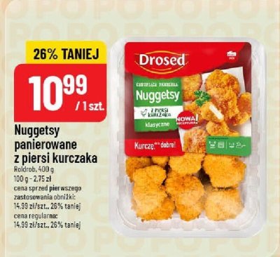 Nuggetsy panierowane z piersi kurczaka promocja w POLOmarket