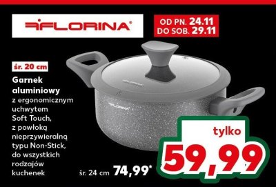 Garnek aluminiowy śr. 20 cm promocja w Kaufland