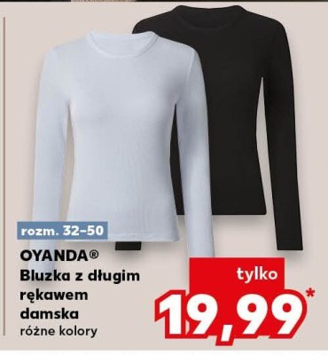 Bluzka z długim rękawem damska promocja w Kaufland