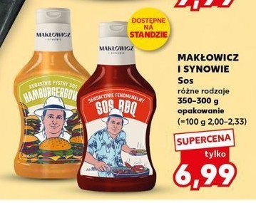 Sos hamburgerowy Makłowicz i synowie promocja