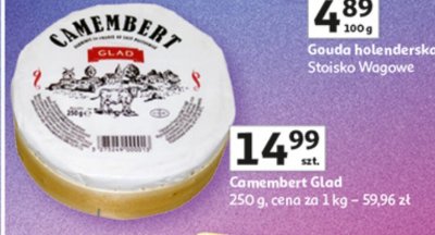 Ser Camembert Cléad promocja w Auchan