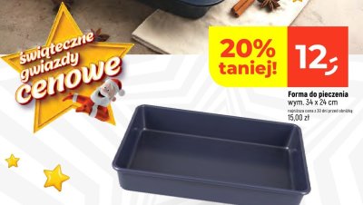 Forma do pieczenia wym. 34 x 24 cm promocja w Dealz