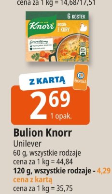 Bulion Knorr Unilever promocja w Leclerc