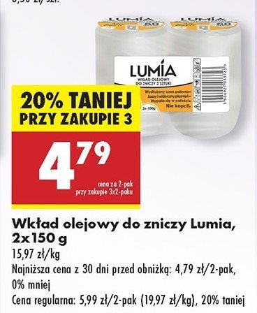 Wk艂ad olejowy do zniczy Lumia promocja