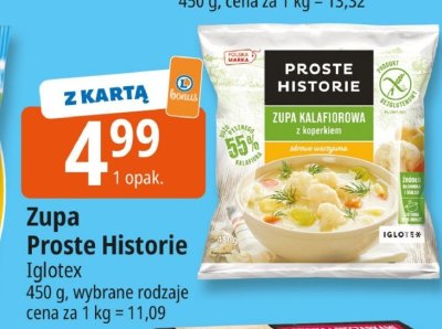 Zupa Proste Historie Iglotex promocja w Leclerc