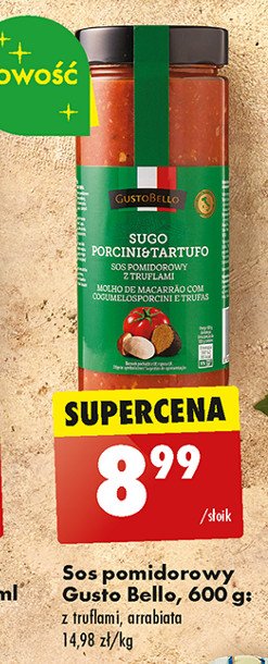 Sos pomidorowy z truflami Gustobello promocja