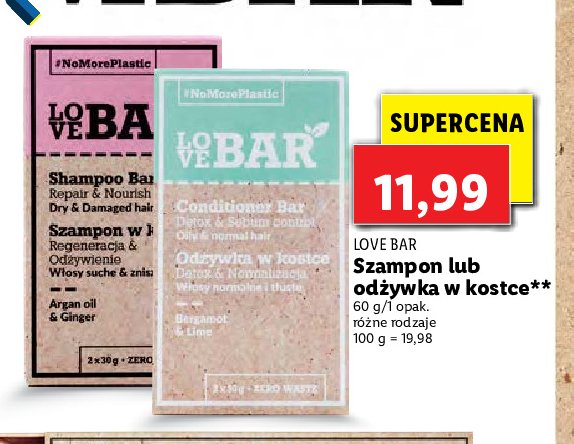 Od偶ywka w kostce detox & normalizacja Love bar promocja