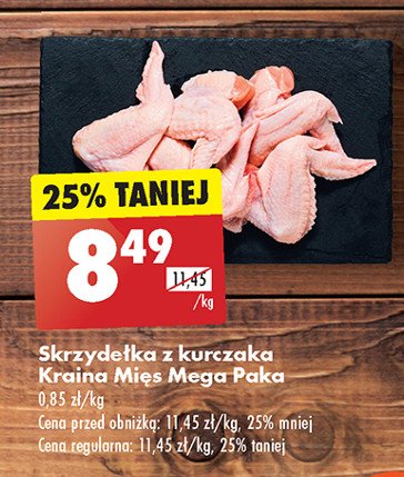 Skrzydełka z kurczaka Kraina mięs promocja w Biedronka