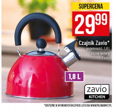 Czajnik 1.8 l Zavio kitchen promocja