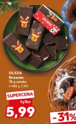 Brownie OLSZA promocja w Kaufland