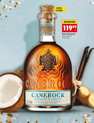Rum Canerock 40% 700 ml promocja w Biedronka