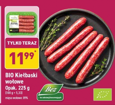 Kie艂baski wo艂owe bio promocja