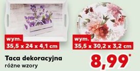 Taca z melaminy 35.5 x 24 x 4 cm promocja w Kaufland