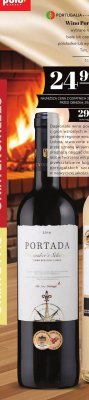 Wino Portada czerwone 0,75l promocja w POLOmarket