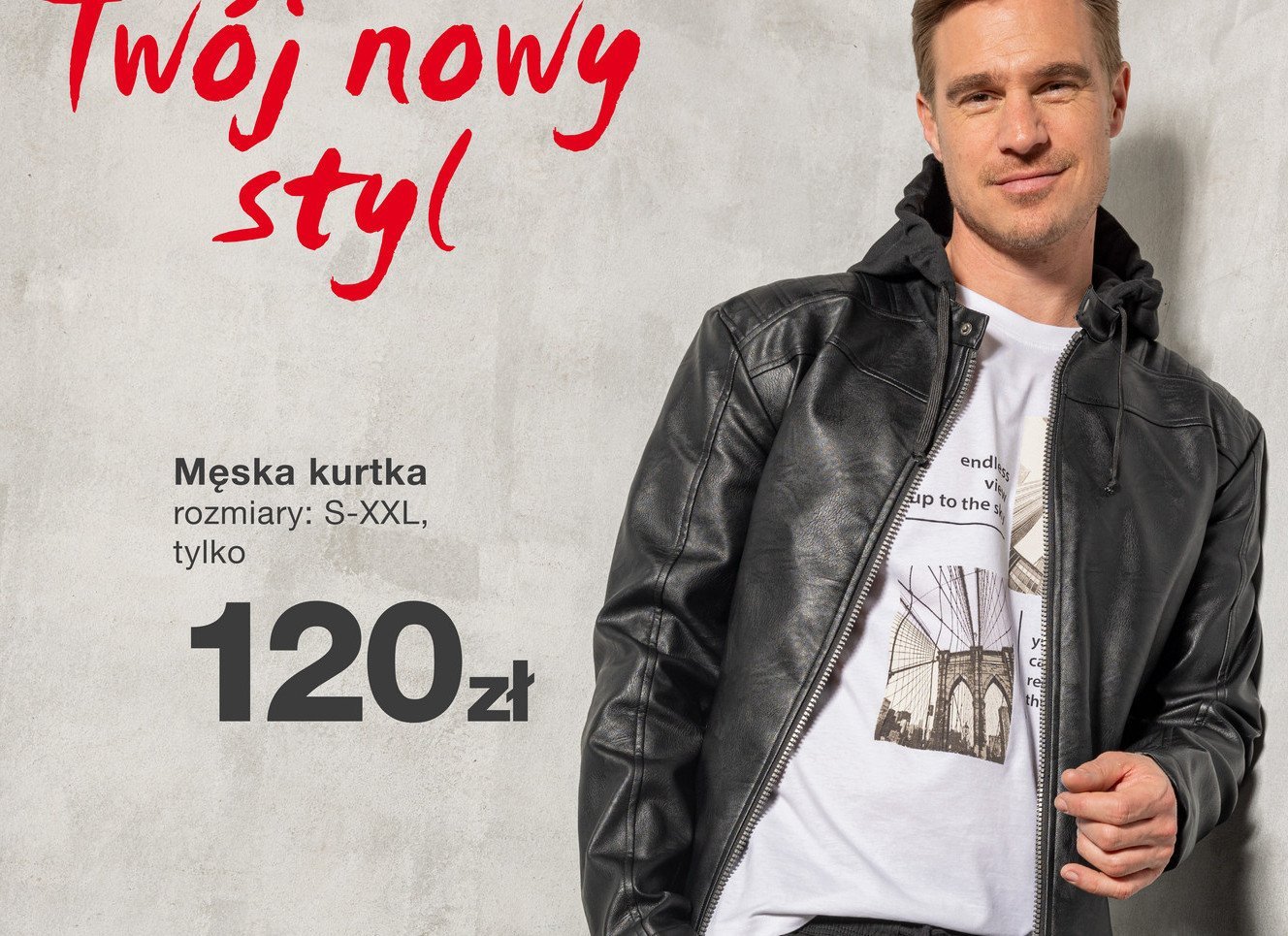 Kurtka męska s-xxl promocja w KiK