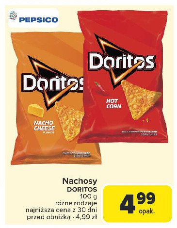 Natchosy nacho cheese Doritos promocja w Carrefour